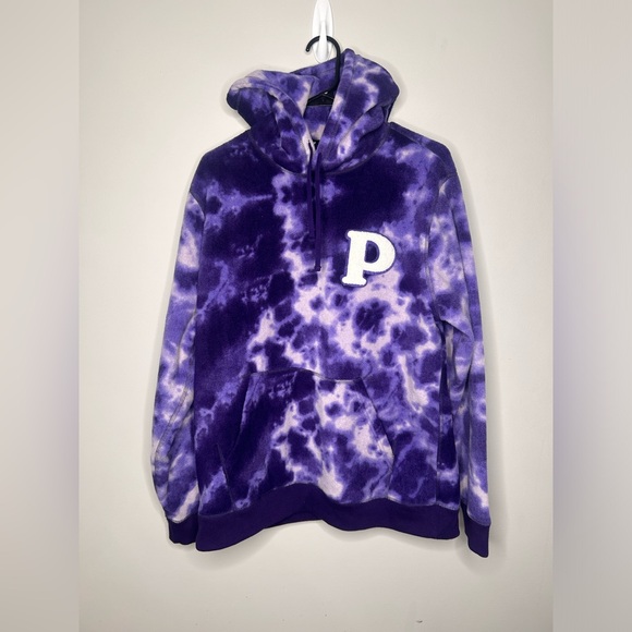 Primitive Skateboarding Hoodie Size Large Purple Graphic Design - Picture 2 of 6
